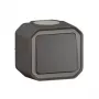Pogas slēdzis Legrand Plexo 069790L, antracīts, IP55
