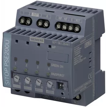 Siemens 6EP1961-2BA41 selektivitātes modulis 24 V DC, 4 kanāli, 10 A
