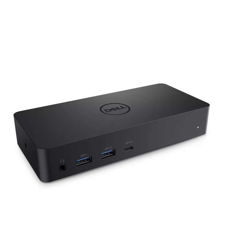 DELL D6000 Universālā doka stacija, vadu, USB 3.2 Gen 1 Type-C, melna