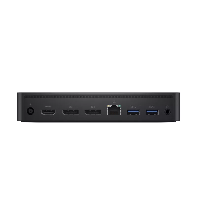 DELL D6000 Universālā doka stacija, vadu, USB 3.2 Gen 1 Type-C, melna