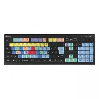 Tastatūra Logickeyboard LKB-CBASE-A2PC-DE Universāla USB QWERTZ Vācu Melna