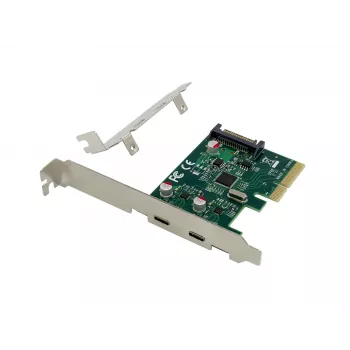 Conceptronic EMRICK PCIe karte ar 2 USB 3.2 Gen 2 Type-C portiem
