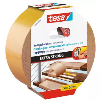Tesa 5686 polipropilēna stiprinājuma lente, 10 m × 50 mm × 0,24 mm, balta
