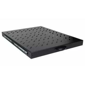 Equip Slīdošais plaukts 19 inch, 1U, 800MM, Melns
