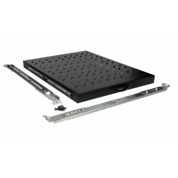 Equip Slīdošais plaukts 19 inch, 1U, 800MM, Melns