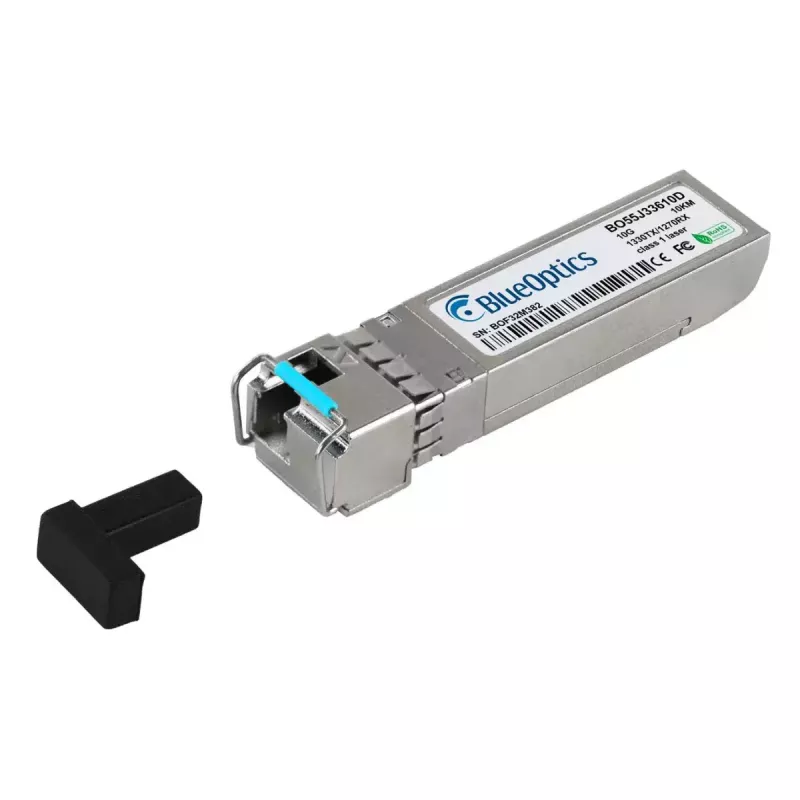 BlueOptics SFP-XG-LX-SM1330-BIDI-S-BO SFP+ šķiedras optikas raiduztvērēja modulis, LC, alumīnijs, 20 g