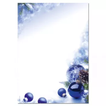 Dekoratīvais papīrs Sigel DP034 “Blue Harmony” 100 loksnes, A4, 90 g/m²