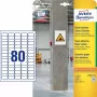 Pašlīmējošā etiķete Taisnstūris AVERY L7872-20