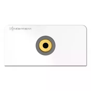 3,5 mm ligzda Kindermann 7456 000 511 balta
