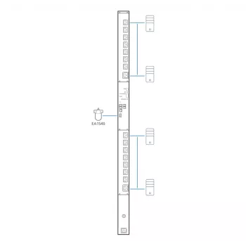 Kapacitatīvais noplūdes sensors ATEN EA1540 DC AC 10-30V 0,15A