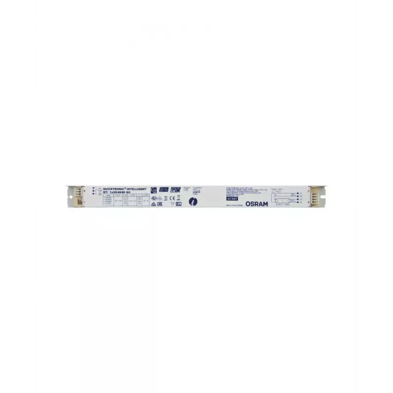 Elektroniskais balasts Osram QTi 1X35/49/80 GII — 100 000 h, 198–264 V, 53 A