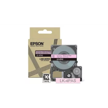 Lentes Epson LK-4PAS pelēka/rozā termopārnese 1,2 cm