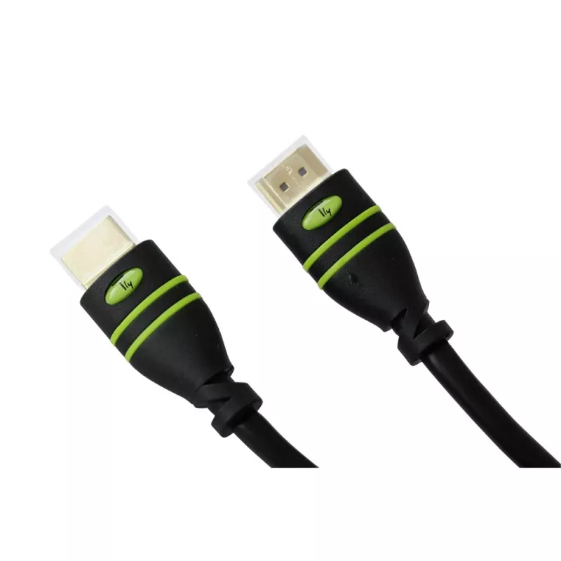Techly 1m High Speed HDMI kabelis ar Ethernet A/A M/M Melns ICOC HDMI-4-010