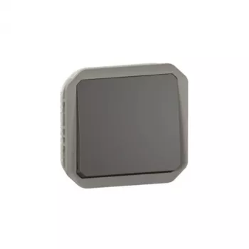 Legrand 069841L ūdensnecaurlaidīga pārslēgšanas spiedpoga, antracīta