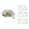 Sienas ligzda 3 x RCA Kindermann 7456000530