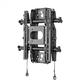 Chief Small Tilt sienas stiprinājums vienam statnim, 61 cm (24 inch), 81,3 cm (32 inch), 75 x 75 mm, 300 x 300 mm, -12 - 2°, Melns