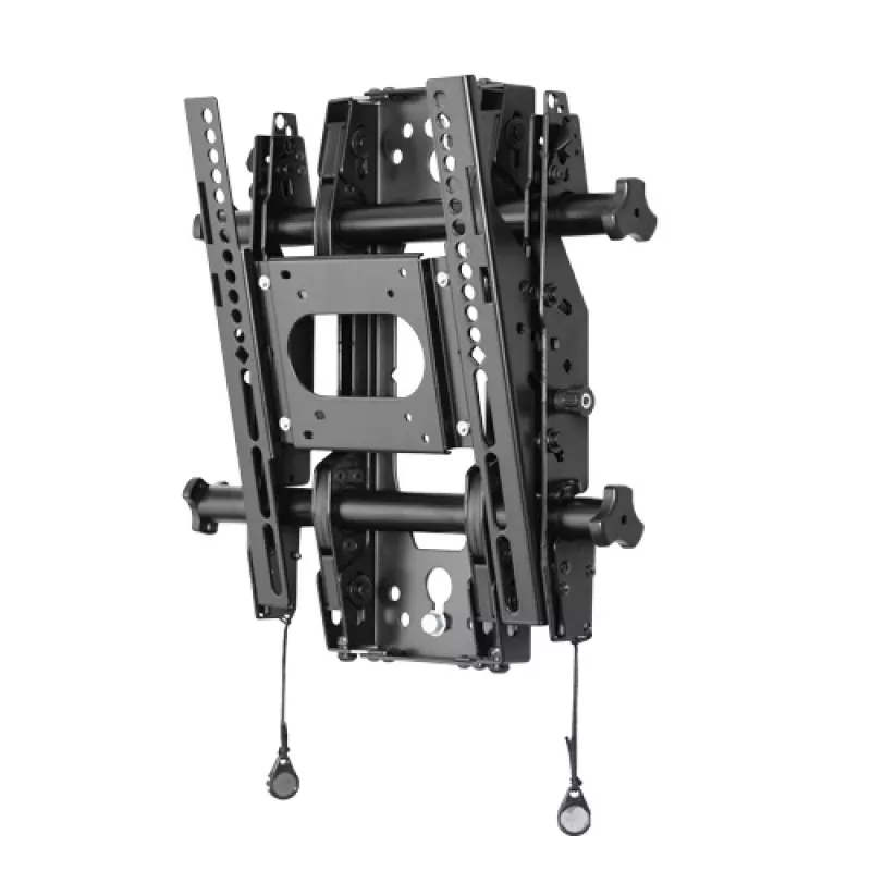 Chief Small Tilt sienas stiprinājums vienam statnim, 61 cm (24 inch), 81,3 cm (32 inch), 75 x 75 mm, 300 x 300 mm, -12 - 2°, Melns