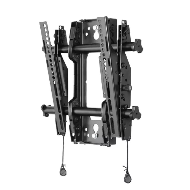 Chief Small Tilt sienas stiprinājums vienam statnim, 61 cm (24 inch), 81,3 cm (32 inch), 75 x 75 mm, 300 x 300 mm, -12 - 2°, Melns