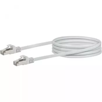 Tīkla kabelis Schwaiger CKB6010 052 RJ-45 Cat6 1 m Balts