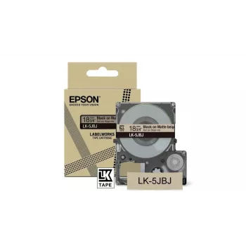 Epson LK-5JBJ lentes kasetne, bēša, melna