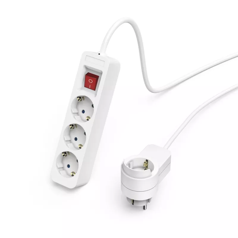 Hama 00223081 pagarinātājs 1,4 m 3 AC kontaktligzdas Iekštelpām Balts