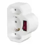 Hama 00223217 strāvas spraudņa adapteris balts