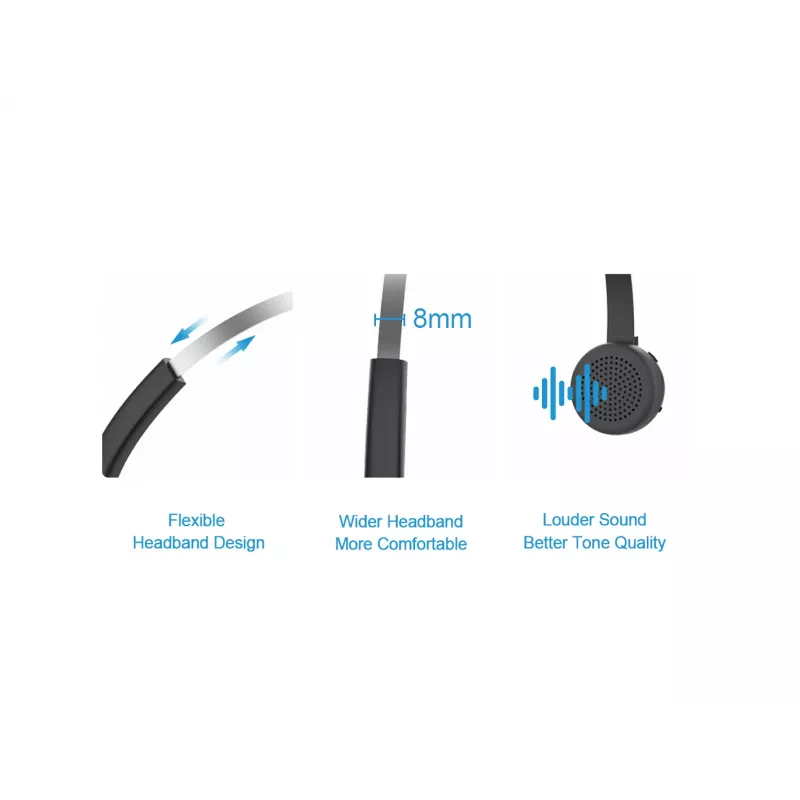 Conceptronic POLONA03 bezvadu Bluetooth austiņas ar uzlādes staciju un Bluetooth USB audio adapteri