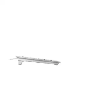 CHERRY KC 6000 SLIM FOR MAC tastatūra, USB, QWERTY US, sudraba