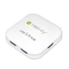 Techly USB 3.0 Super Speed Hub 4 Porti Balts IUSB3-HUB4-WH