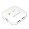Techly USB 3.0 Super Speed Hub 4 Porti Balts IUSB3-HUB4-WH