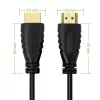 Techly HDMI 2.0 kabelis A/A vīriešu/vīriešu 3m Melns ICOC HDMI2-4-030