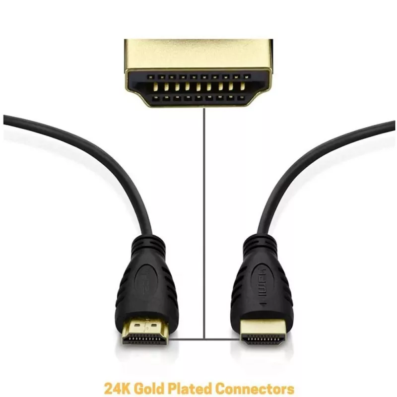 Techly HDMI 2.0 kabelis A/A vīriešu/vīriešu 3m Melns ICOC HDMI2-4-030