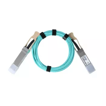 BlueOptics QSFP-AOC-15M-NK-BO InfiniBand aktīvais optiskais kabelis 15m vīriešu/vīriešu
