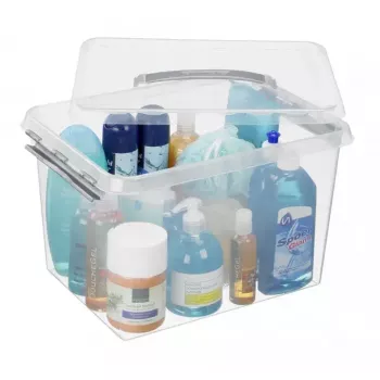 Uzglabāšanas kaste Sunware 78800609 Taisnstūra Plastmasa Caurspīdīga