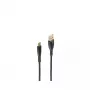 USB kabelis ShiverPeaks BS20-71025 1m USB 2.0 USB A USB C melns