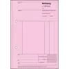 Biznesa veidlapa Sigel SD132 A5 rozā, balta, dzeltena, 150 lapas