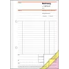 Biznesa veidlapa Sigel SD132 A5 rozā, balta, dzeltena, 150 lapas