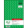 Biznesa veidlapa Sigel SD132 A5 rozā, balta, dzeltena, 150 lapas