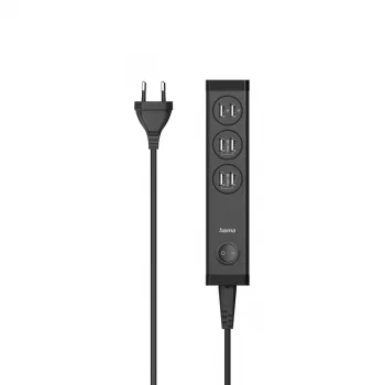 Hama 00223201 lādētājs mobilajām ierīcēm – MP3, MP4, portatīvā spēļu konsole, viedtālrunis, planšete – melns, iekštelpu