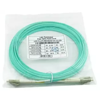 BlueOptics BK839A InfiniBand optiskās šķiedras kabelis 2 m LC Aqua OM3