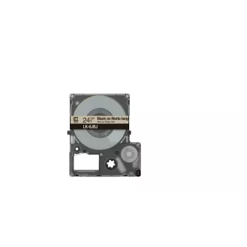 Epson LK-6JBJ lentes kasetne, bēša, melna