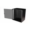 Equip Eco Mount sienas skapis 19 inch, 12U, 540x400 mm, melns RAL 9005