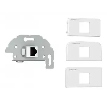 Kontaktligzda RJ-45 Kindermann 7456000523 Pelēki balta