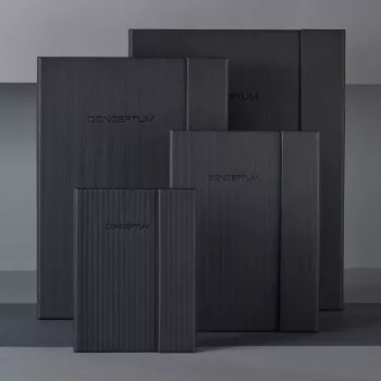 Piezīmju klade Sigel CONCEPTUM 194 lapas Melna