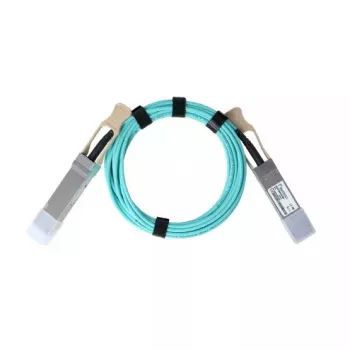BlueOptics QSFP-40G-D-AOC-10M-CM-BO InfiniBand aktīvais optiskais kabelis 10m Vīrietis/Vīrietis