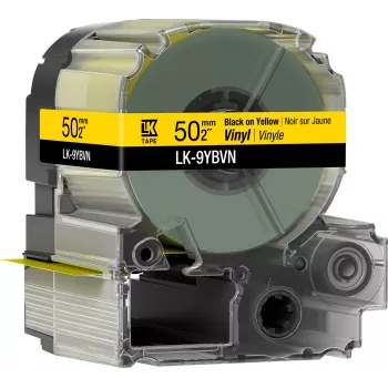 Epson LK-9YBVN lentes kasetne, melns uz dzeltena