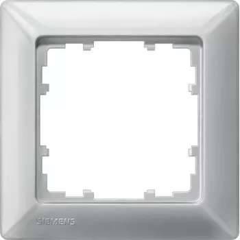 Siemens 5TG25513 rāmītis kontaktligzdai/slēdzim alumīnija krāsā