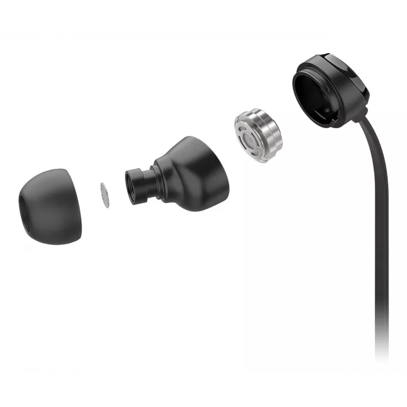 Motorola EARBUDS3CS Austiņas/Headset Vadu Iekšauss Zvani/Mūzika USB Type-C Melns
