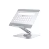 Conceptronic DONN27G klēpjdatora statīvs, sudraba, alumīnijs, 360°, USB 3.2 Gen 1 Type-C, 5000 Mbit/s