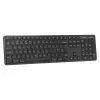 Targus EcoSmart AKB873UK bezvadu tastatūra RF Wireless + Bluetooth QWERTY UK melna